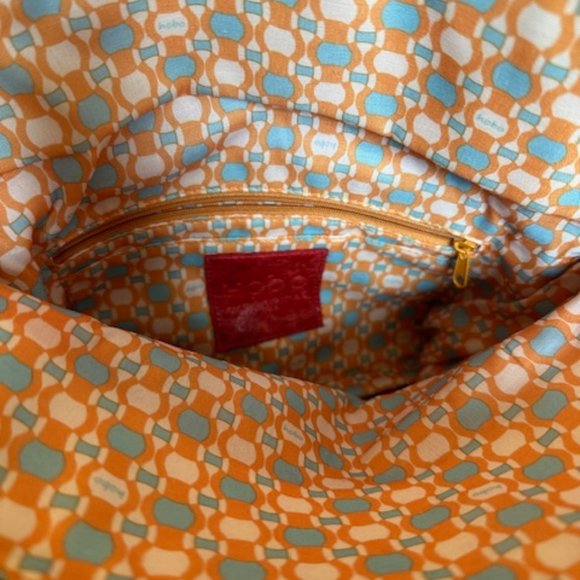 HOBO Shoulder Bag/clutch with metal chain - soft pink - Picture 5 of 10